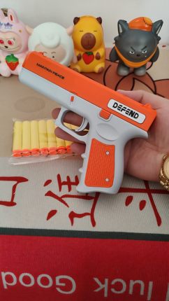 新款软弹枪格洛克左轮1911沙漠之鹰爆裂左轮仿真手枪发射泡沫软弹