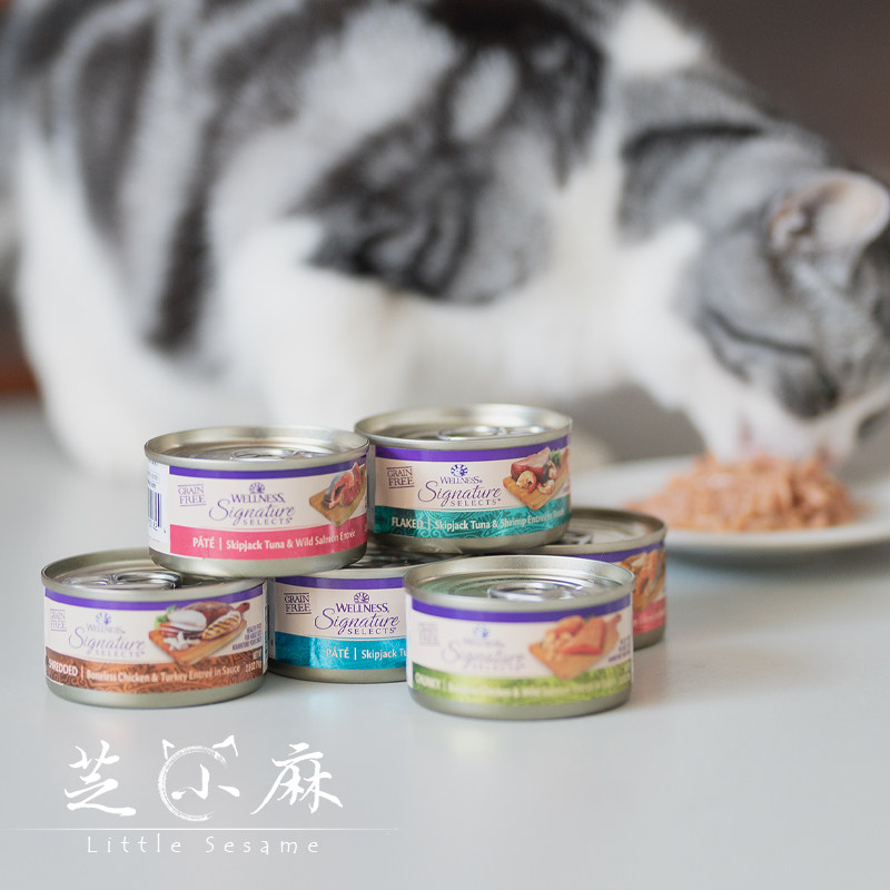 芝小麻wellness core主食罐猫湿粮幼猫成猫营养猫咪罐头猫罐头79g
