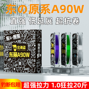 高端东丽进口原丝钓鱼主线正品 超强拉力鱼线不打卷子线耐磨尼龙线
