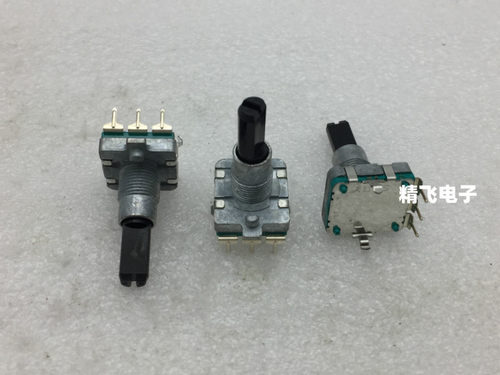 日本ALPS阿尔卑斯EC16编码器24脉冲平滑手感轴长25MM