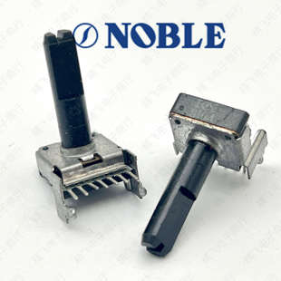 日本NOBLE RK14型功放机调节7脚旋转电位器B100K 轴长23mm带中点