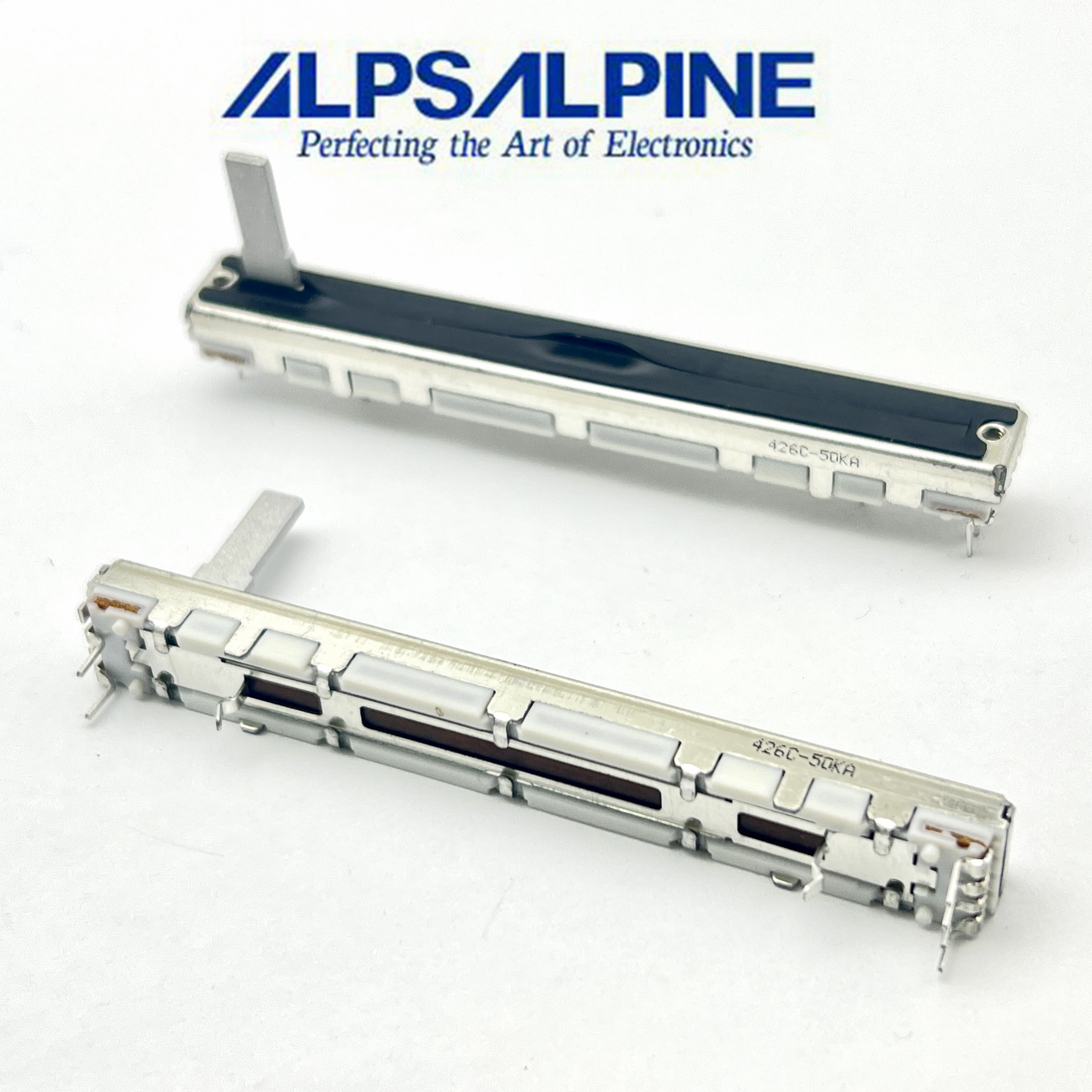 日本ALPS75mm直滑电位器