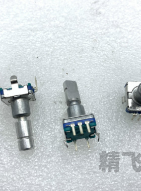 POSTEC韩国EC11编码器带开关30定位15脉冲行程1.5轴长20MM