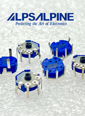 进口ALPS 电位器RK08H1110单联微调B10K B20K C20K B50K音量调音