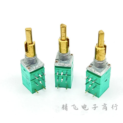 CTR双轴双联电位器带开关