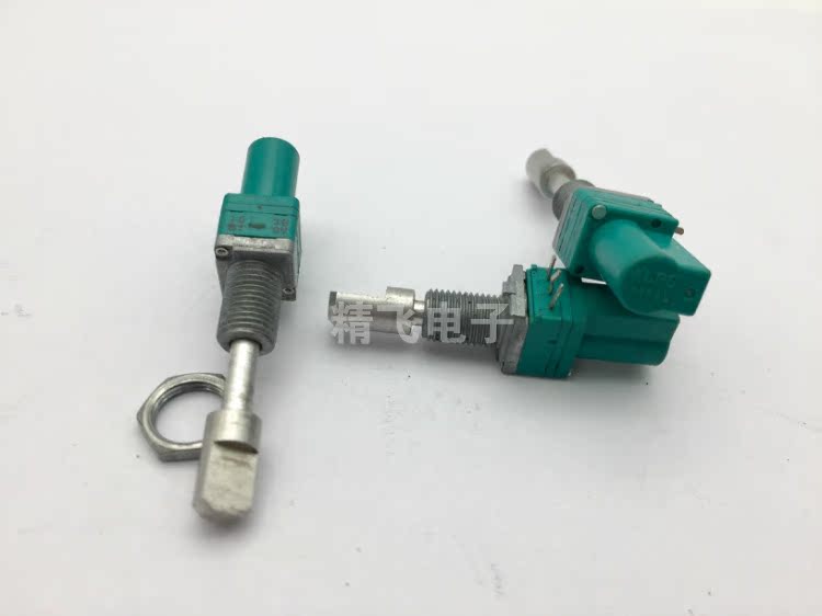 日本ALPS阿尔卑斯RK09自弹精密电位器B10K带30定位轴长22MM