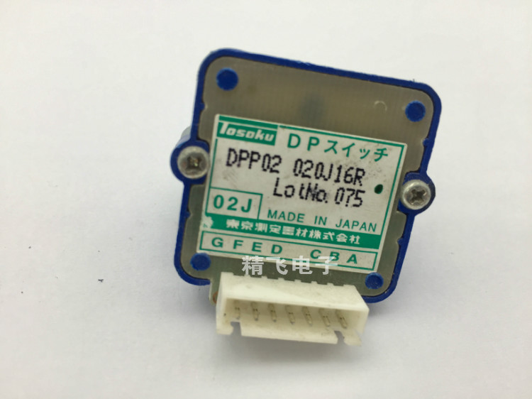日本TOSOKU DPP02 020J16R LTNO 数控系统旋转波段开关8档位16轴