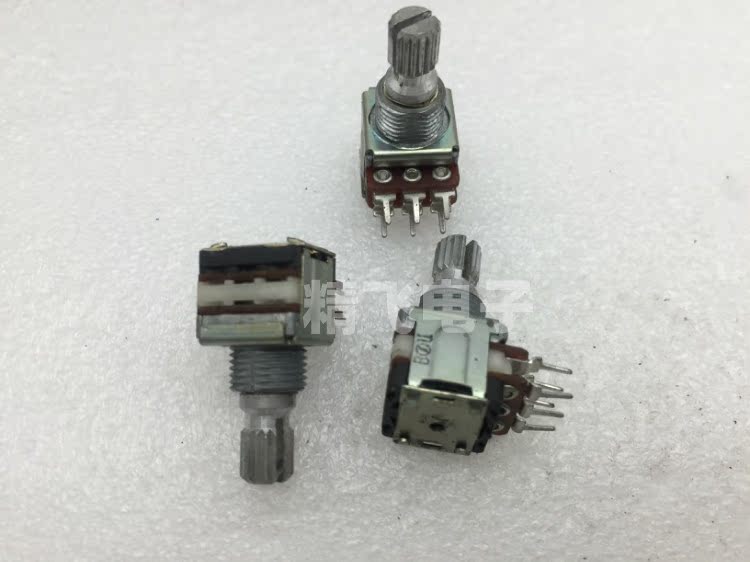 日本NOBLE贵族RK12双联电位器