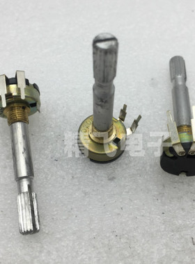 优质RV170单联电位器D20K内弯脚轴长41MM锯齿