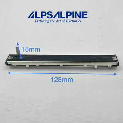 日本ALPS128mm直滑电位器