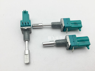 日本ALPS阿尔卑斯RK09精密单联电位器带自弹B20K轴长22MM