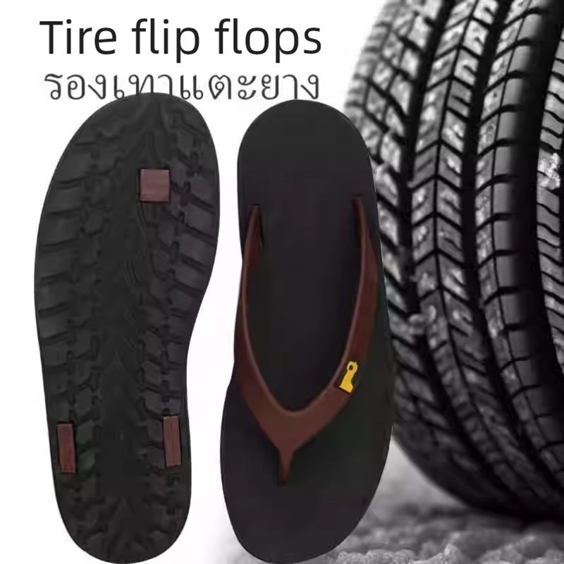 泰国轮胎底人字拖橡胶手工牛腱防滑防臭男子耐磨越南凉鞋