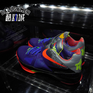 NIKE KD 4 耐克杜兰特4代篮球鞋乳腺癌孩子宝配色 FQ8180-400