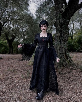 长裙宫廷刺绣DARKINLOVE