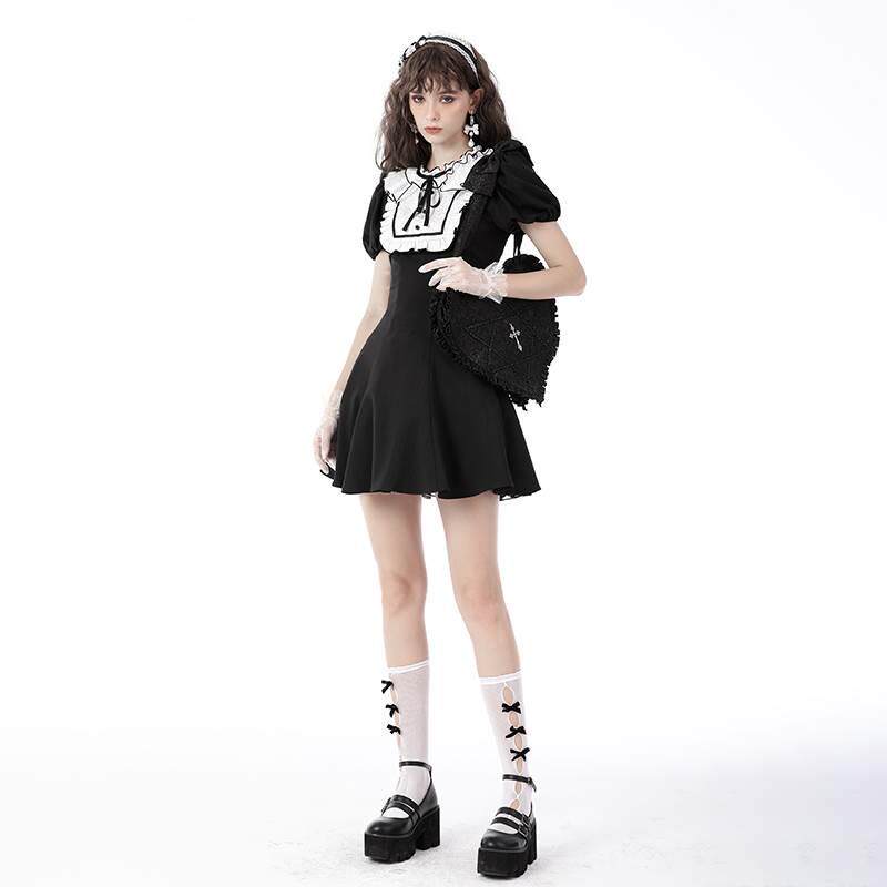 欧美原创个性哥特式十字心肩包AGB002