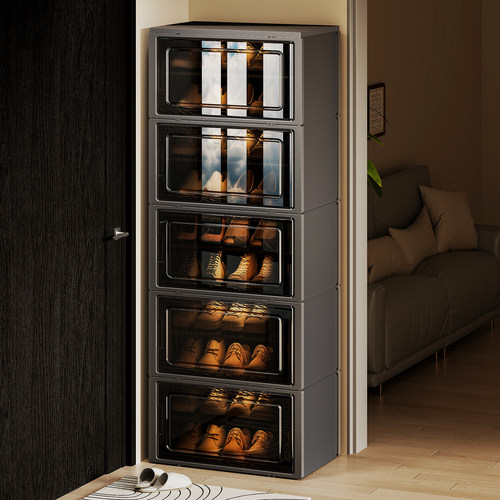 【顶部加硬放重物】可放靴●鞋柜