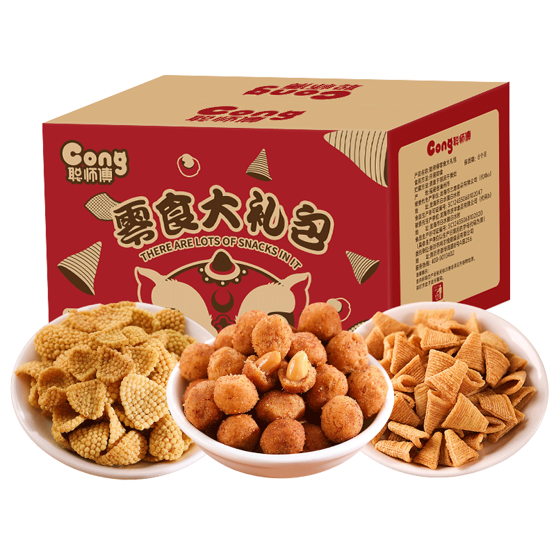 【芭芭农场】聪师傅零食大礼盒200g_F使用感如何?
