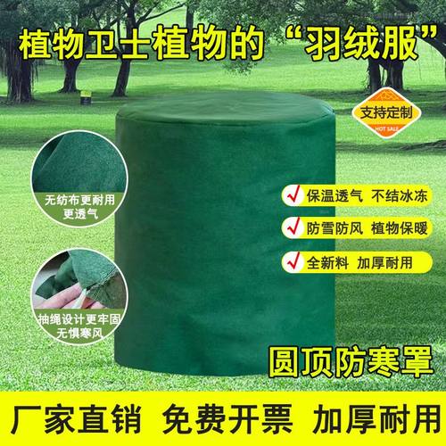 树木绿植防寒防风雪防冻圆顶树罩