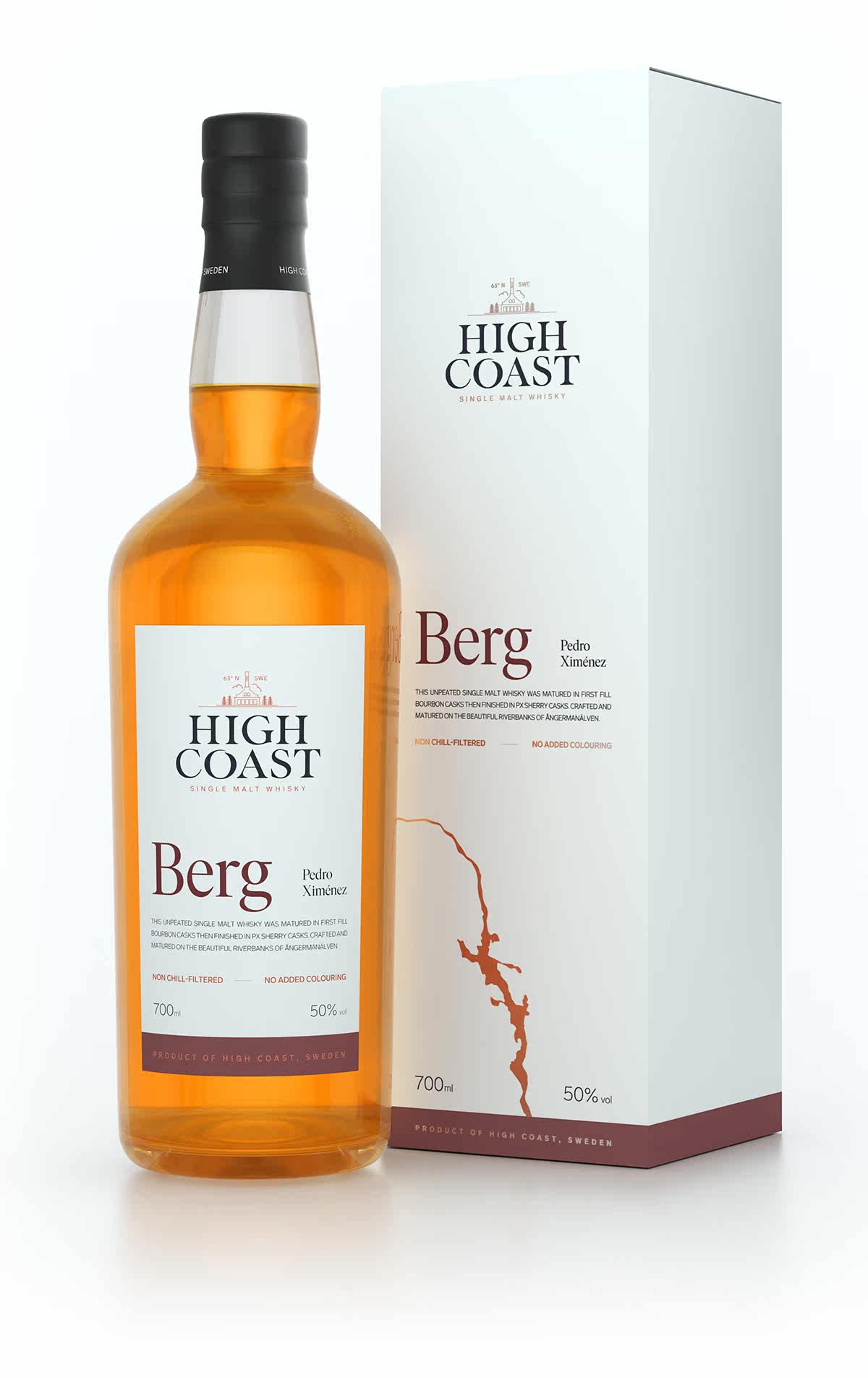 high coas berg 海歌往事系列 山 单一麦芽威士忌 正品