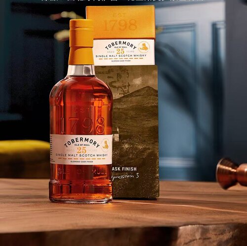 托本莫瑞25年单一麦芽苏格兰威士忌进口洋酒行TOBERMORY 25yo