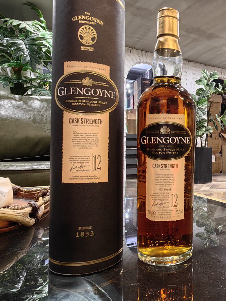 首版 格尼高依/格兰哥尼12年桶强旧版单一麦芽威士忌 glengoyne