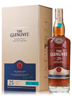 行货 GLENLIVET 格兰威特25年陈酿单一麦芽威士忌英国原装进口