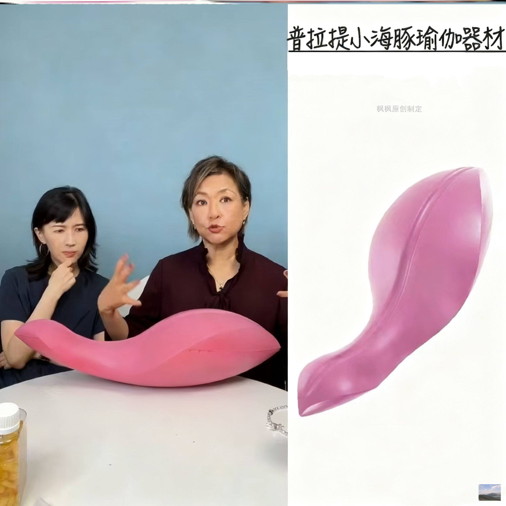 Papi酱李静同款普拉提小海豚瑜伽用品健身美体脊柱矫正核心训练器