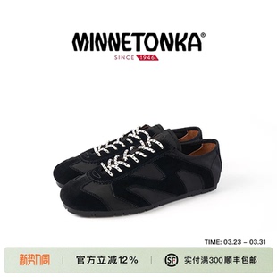 MS70德训鞋 MINNETONKA Basic Nylon 女尼龙面料轻量休闲 迷你唐卡