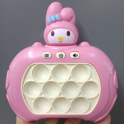 儿童新款按按乐速推熊解压益智游戏机打地鼠三岁以上男女孩玩具