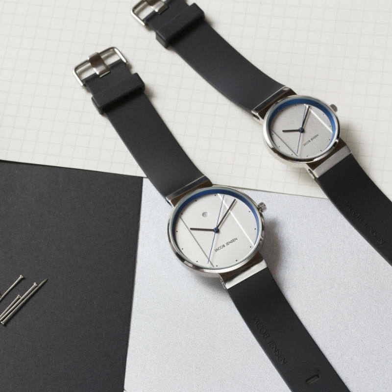 丹麦jacob jensen北欧设计腕表new系列 红点设计奖项 情侣对表