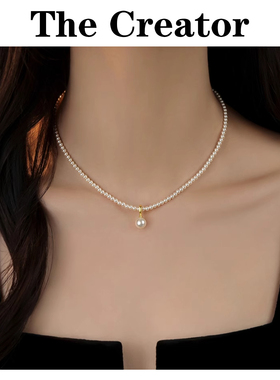 高级感百搭~施家小米珠项链