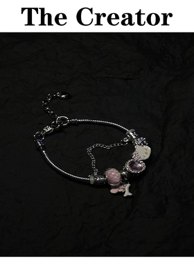 可爱甜酷少女感~凯蒂猫手串