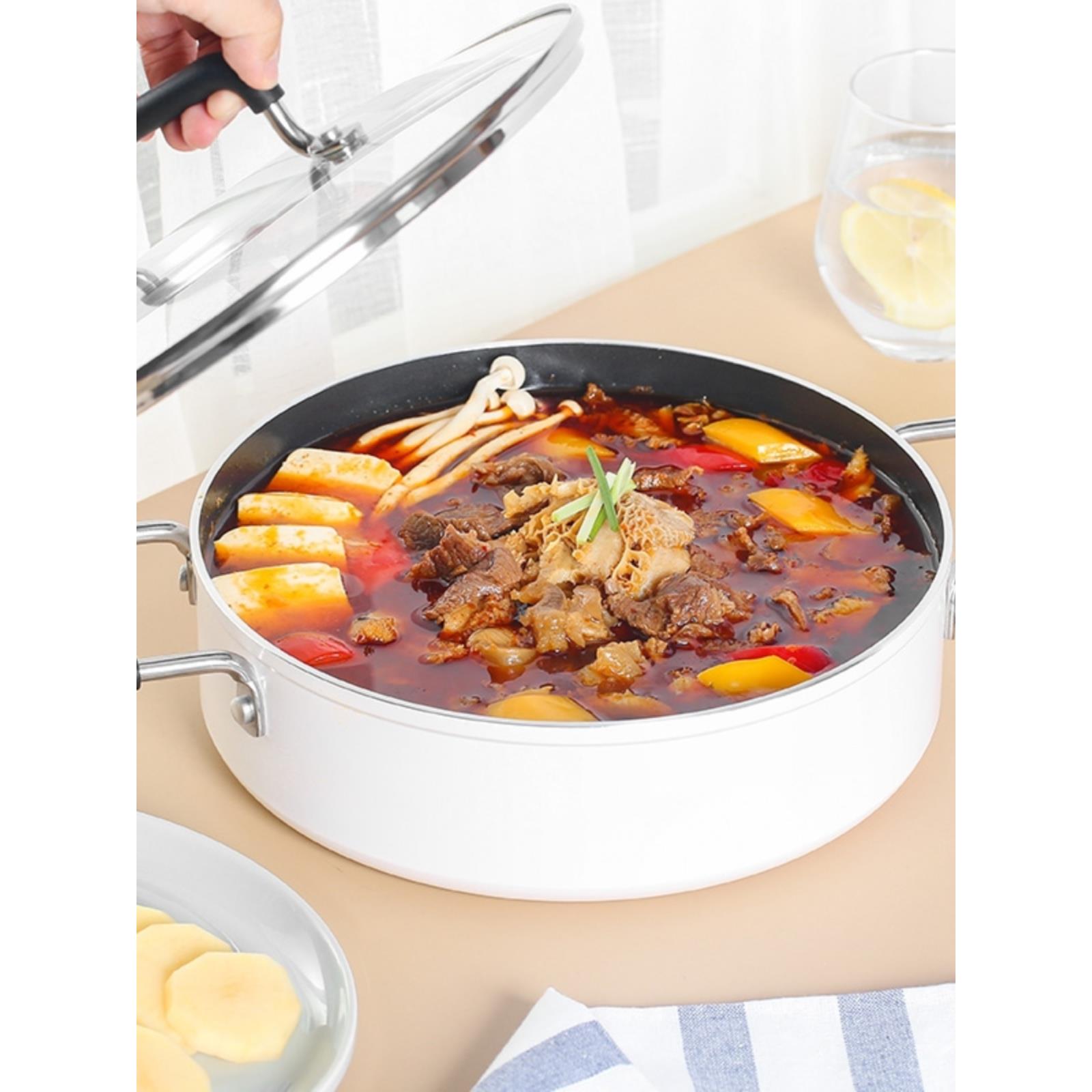 东南醇公安牛肉火锅肉新鲜牛肉片预制菜火锅食材牛肉熟食湖北特产