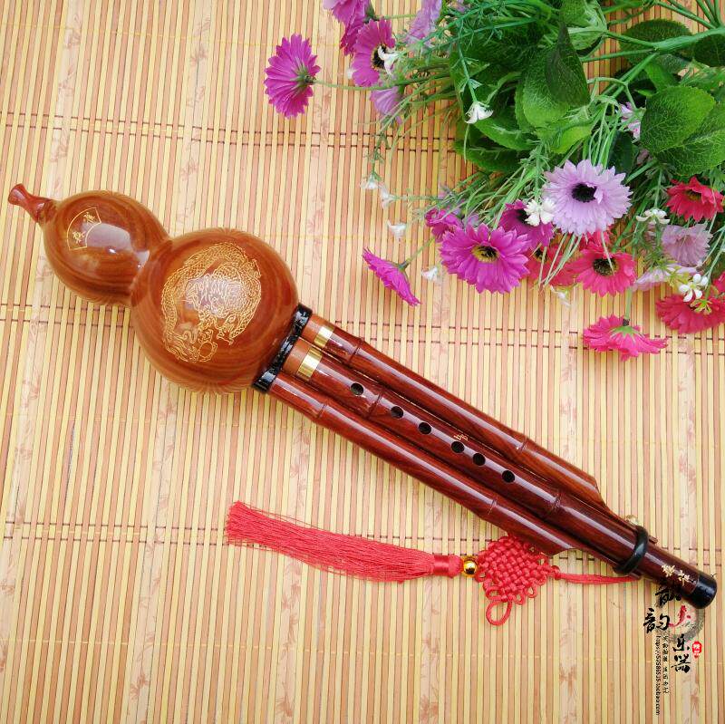 正品葫芦丝森雀红木降B调C调