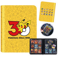 Pokemon 35PT Card Holder Storage Book, Deluxe PU Zipper Card 30th Anniversary Collection Book, PTCG Card Book Collection Book thumbnail 8