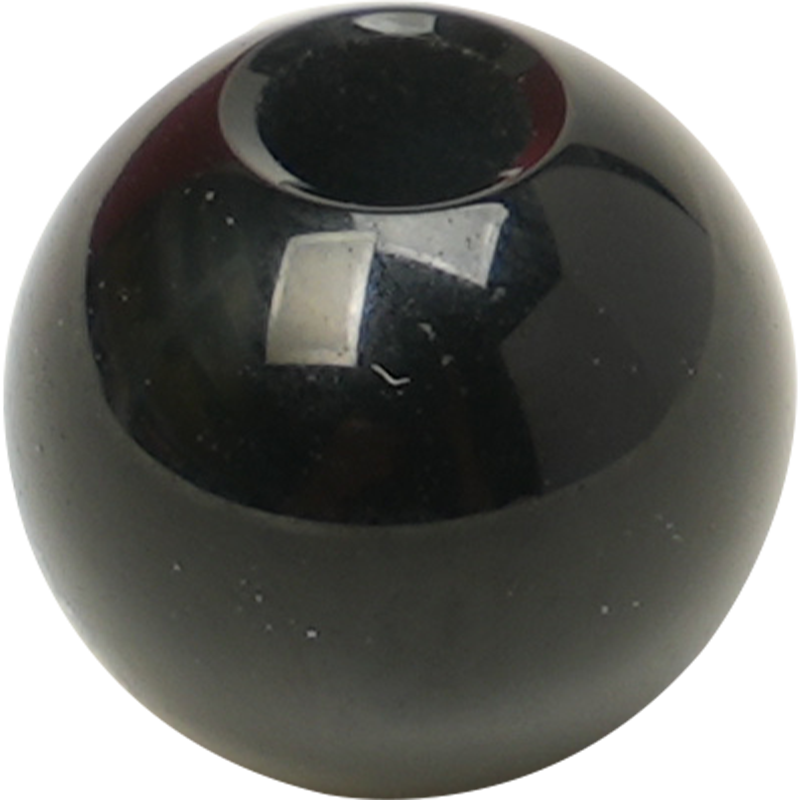 大孔天然玛瑙散珠红黑编织手链手串珠子串珠diy材料配件尾珠配饰