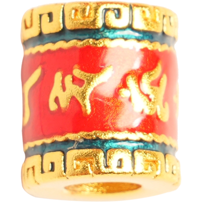 爱芙莎沙金六字箴言手工材料配饰