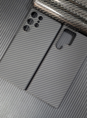 适用三星S23UltraS22+/S21Ultra凯夫拉手机壳magsafe磁吸碳纤维轻薄防摔正品保护套