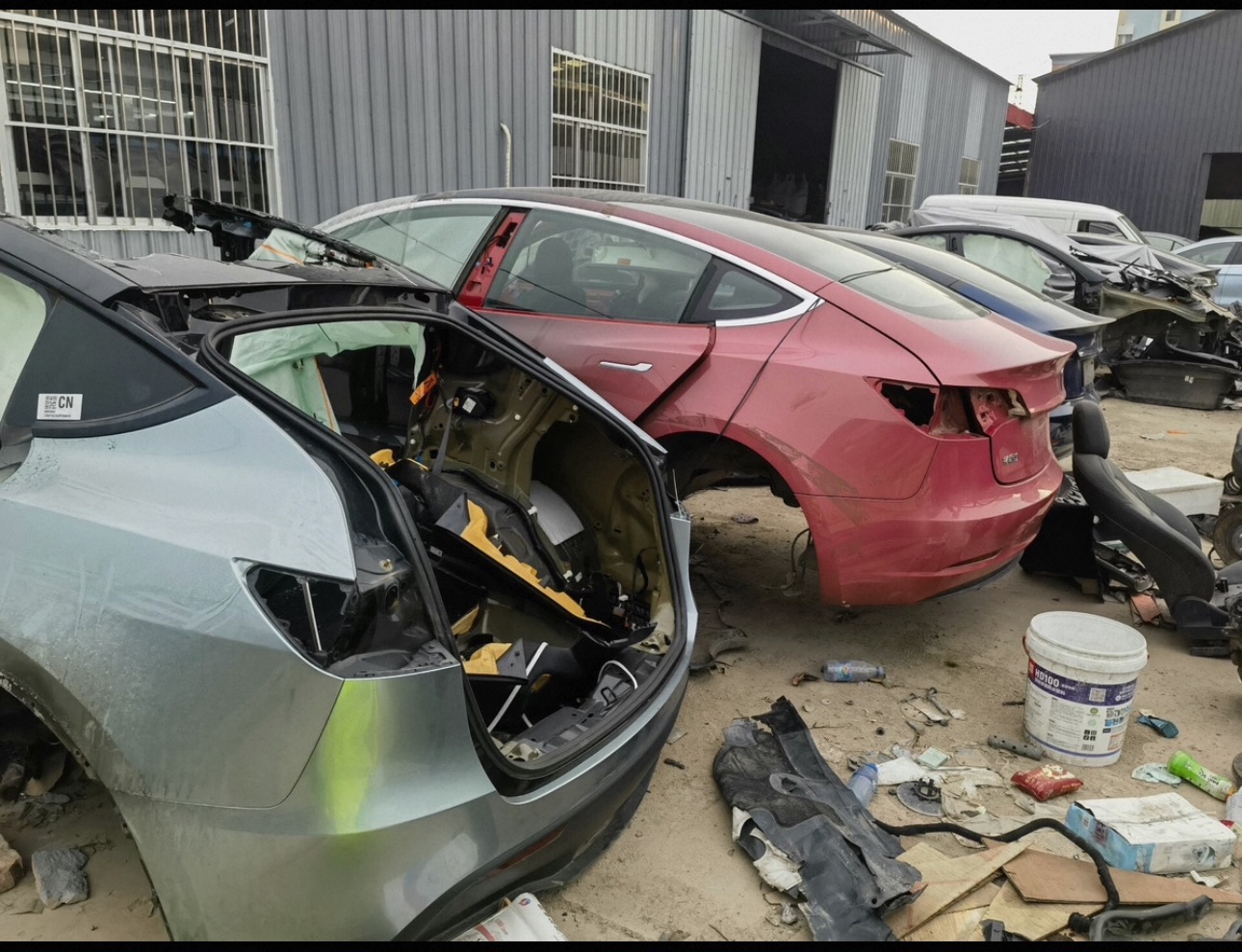 适用于特斯拉系列全车配件拆车件改装升级包括任何车型