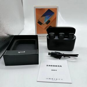 跨境外贸无线降噪麦克风 适用于苹果安卓所有手机 收声稳定距离长