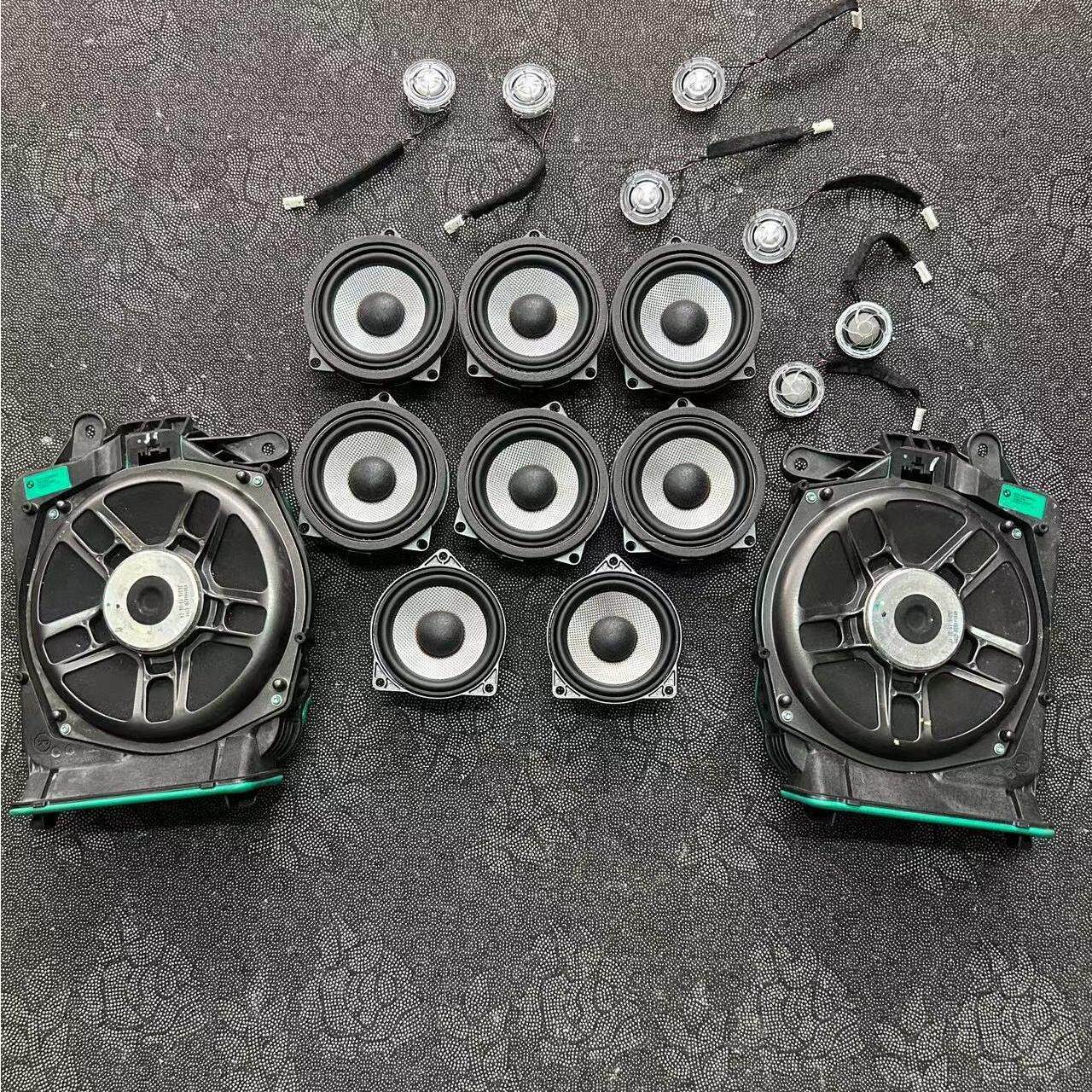 适用于宝马3系5系X系宝马原厂哈曼卡顿高音中音低音喇叭音响升级