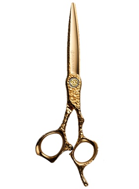 日本原装进口MIZUTANI水谷美发剪刀ACRO系列大师级理发剪槌目金色