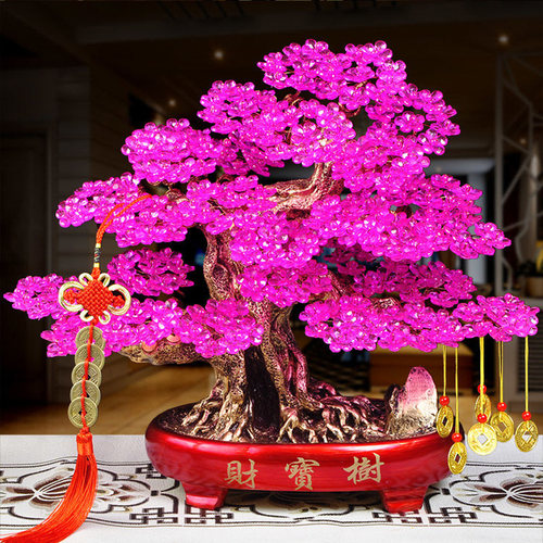 diy手工串珠财宝树云朵款材料包