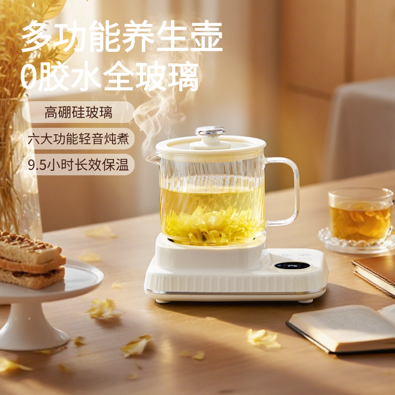 多功能小型养生壶养生杯办公室花茶壶家用小茶壶迷你煮茶器烧水壶