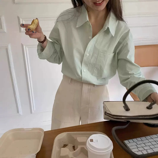 1688阿里巴巴芬娜富针织内衣厂春夏新款韩系百搭长袖防晒衬衫女