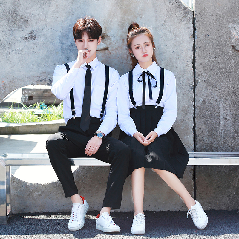º«°æÇïÄÐŮУ·þÌ×װѧԺ·çº«¹ú³õ¸ßÖÐѧÉú×°ÈÕϵˮÊÖ·þ°à·þÖÆ·þȹ