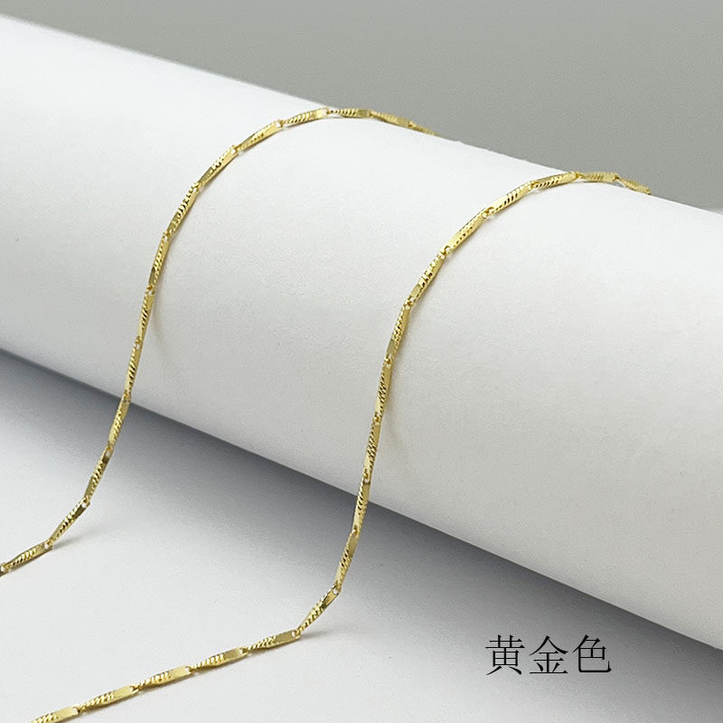 S925纯银瓜子链项链毛衣链锁骨链