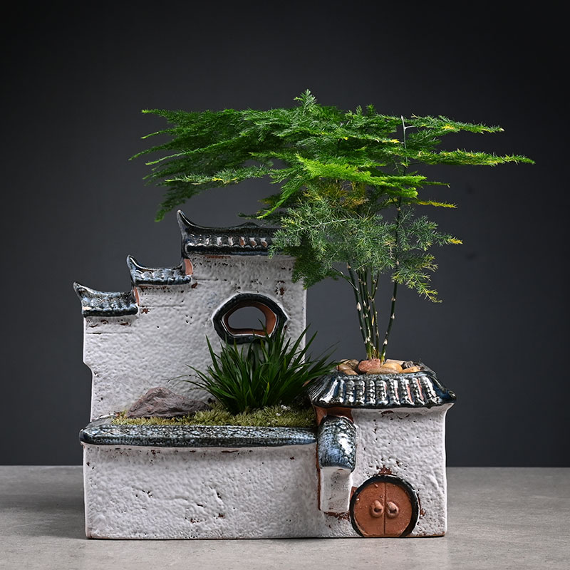 房子家居装饰笔筒插花瓶花盆陶瓷