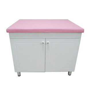 婴儿游泳馆加厚抚触台婴儿按摩换衣台洗澡台带柜子月子中心护理台