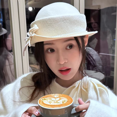 礼帽逛街休闲女秋冬无